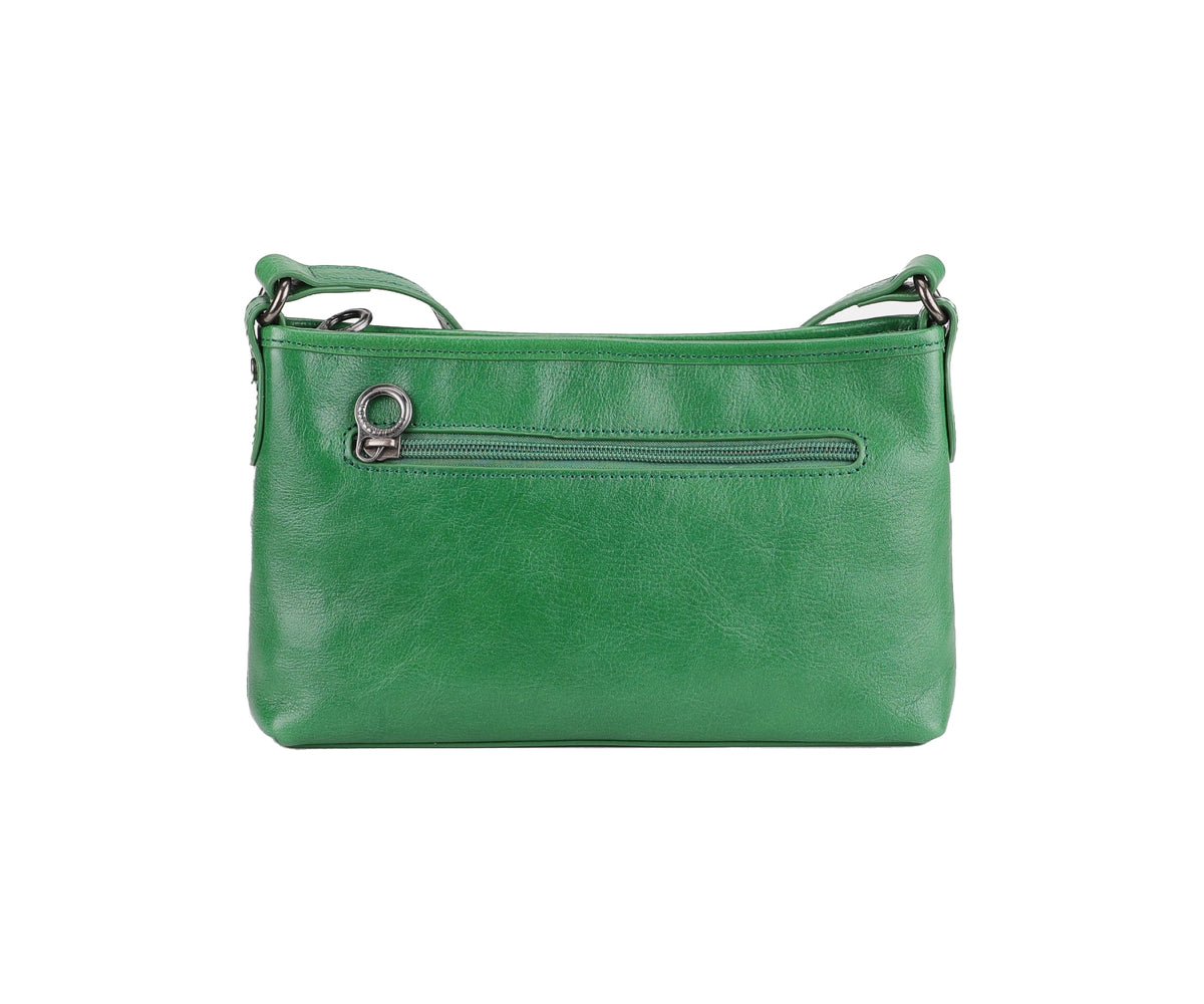 Edith leather shoulder bag