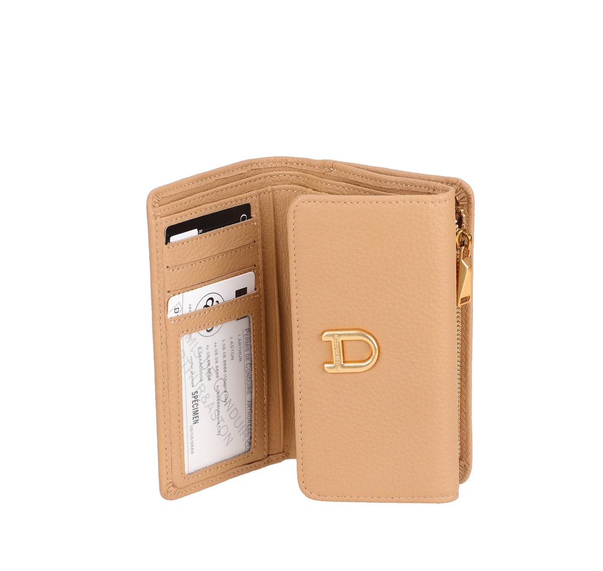 Portefeuille cuir Camille