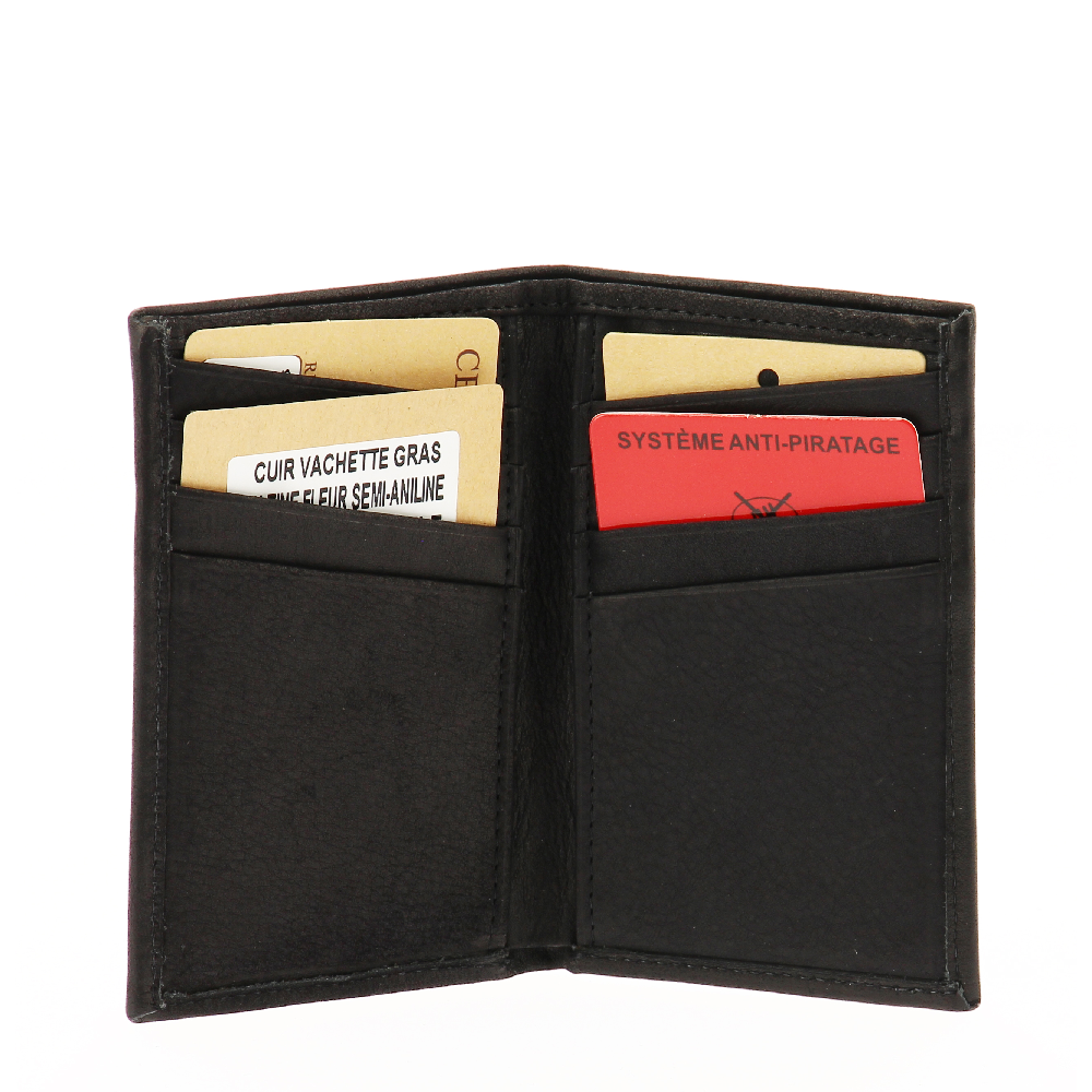 Porte-cartes Louis cuir gras