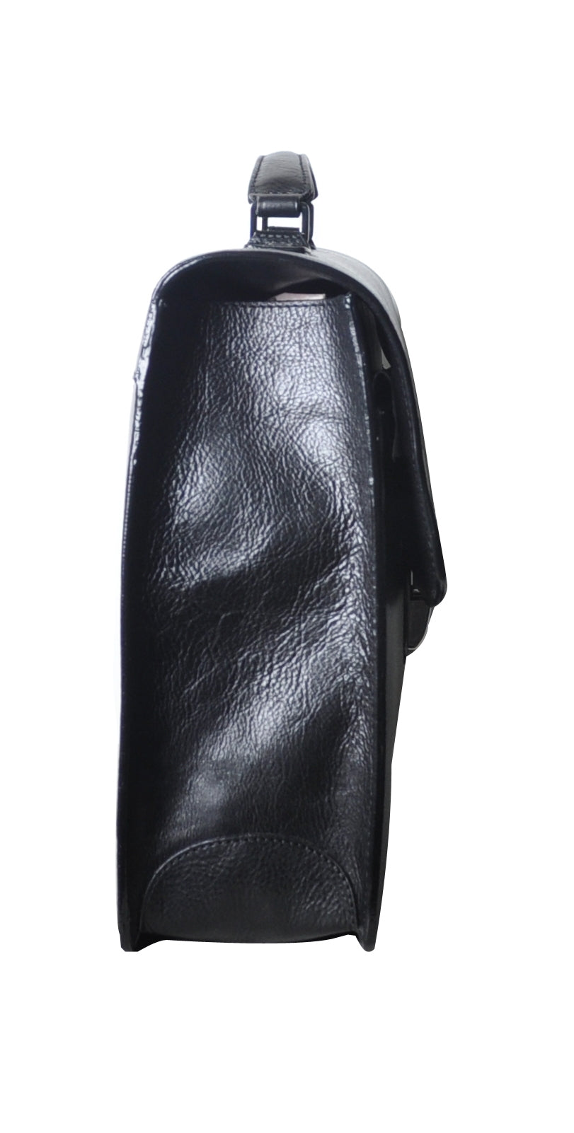 Georges cowhide leather 1-gusset briefcase