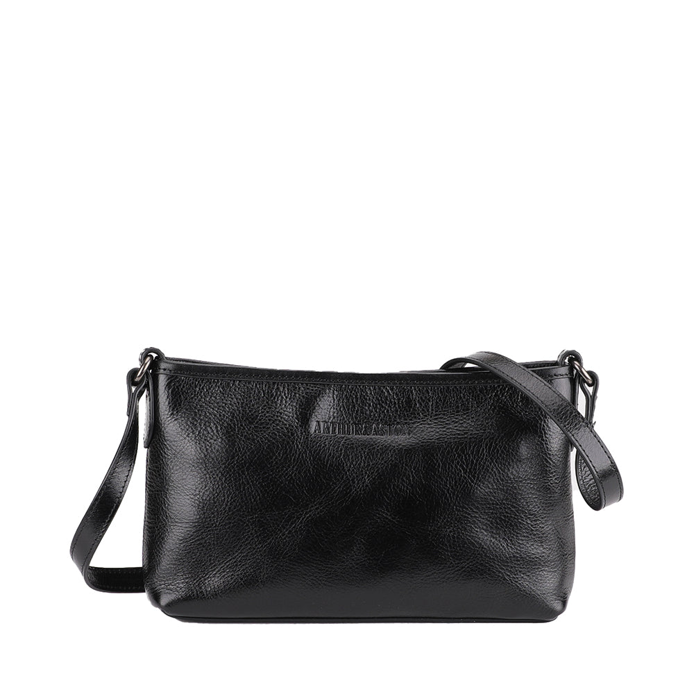 Edith leather shoulder bag