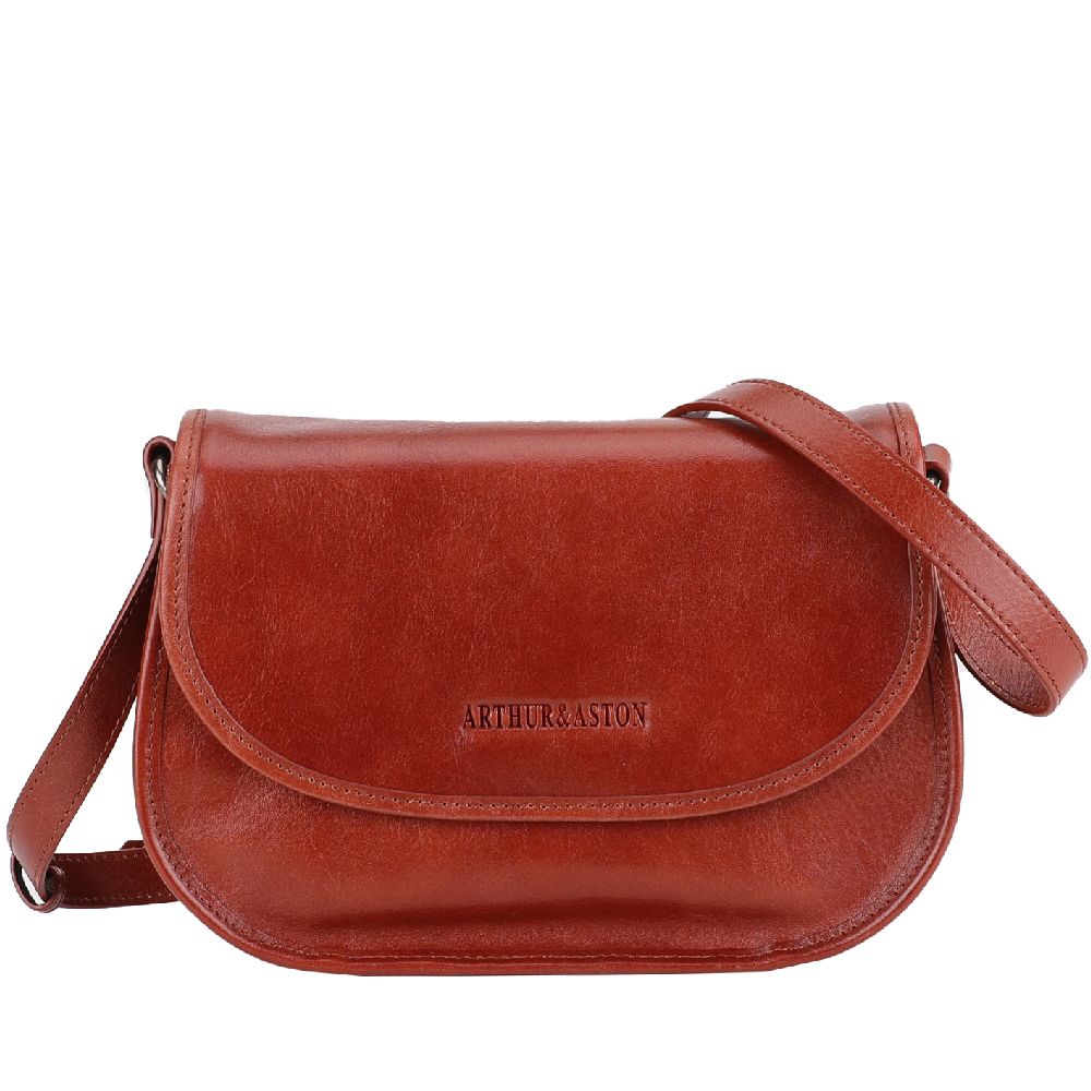 M Edith Leather Shoulder Bag