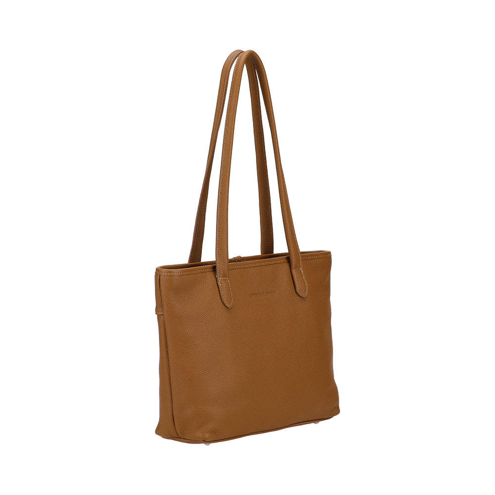 Medium Edith leather shopping bag