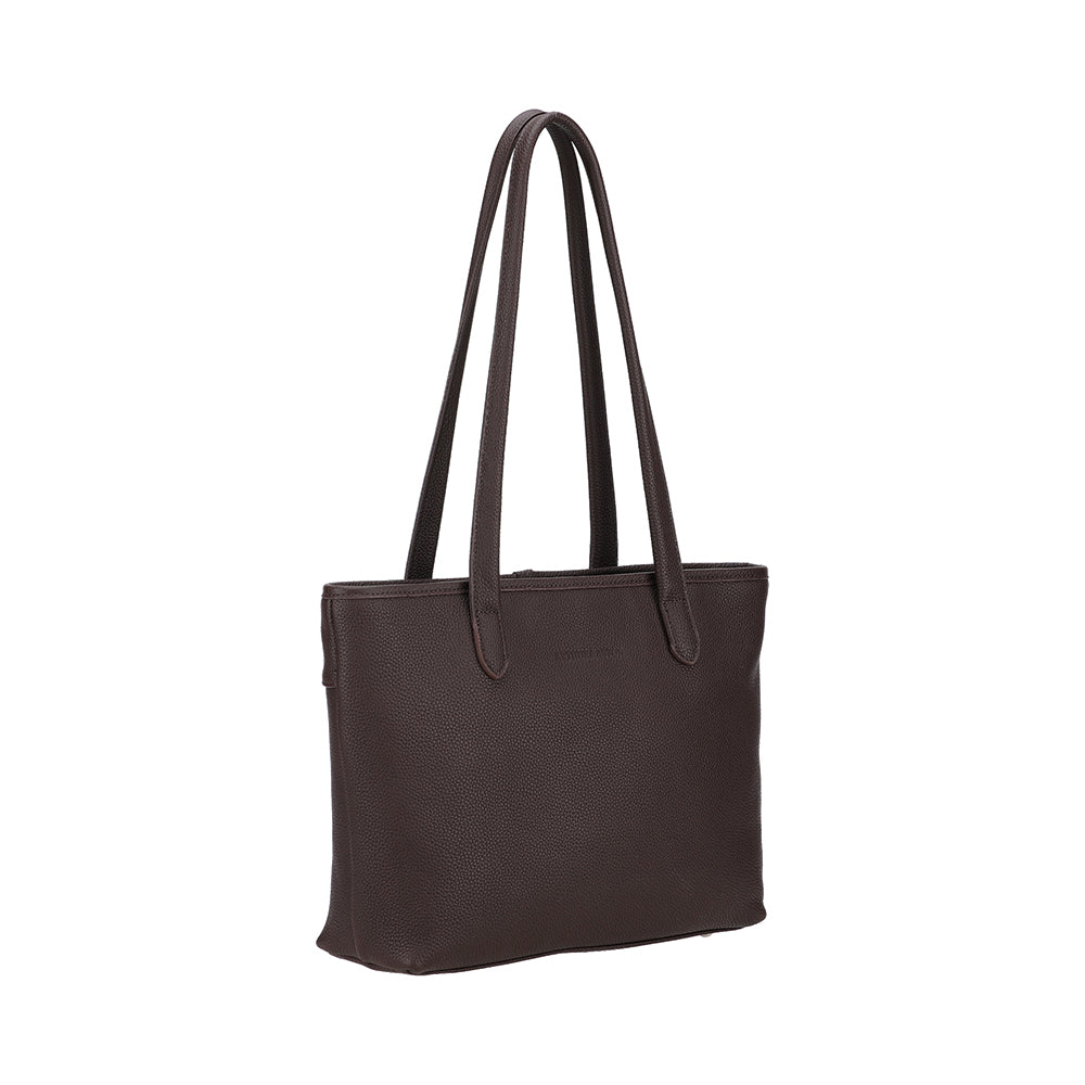 Medium Edith leather shopping bag
