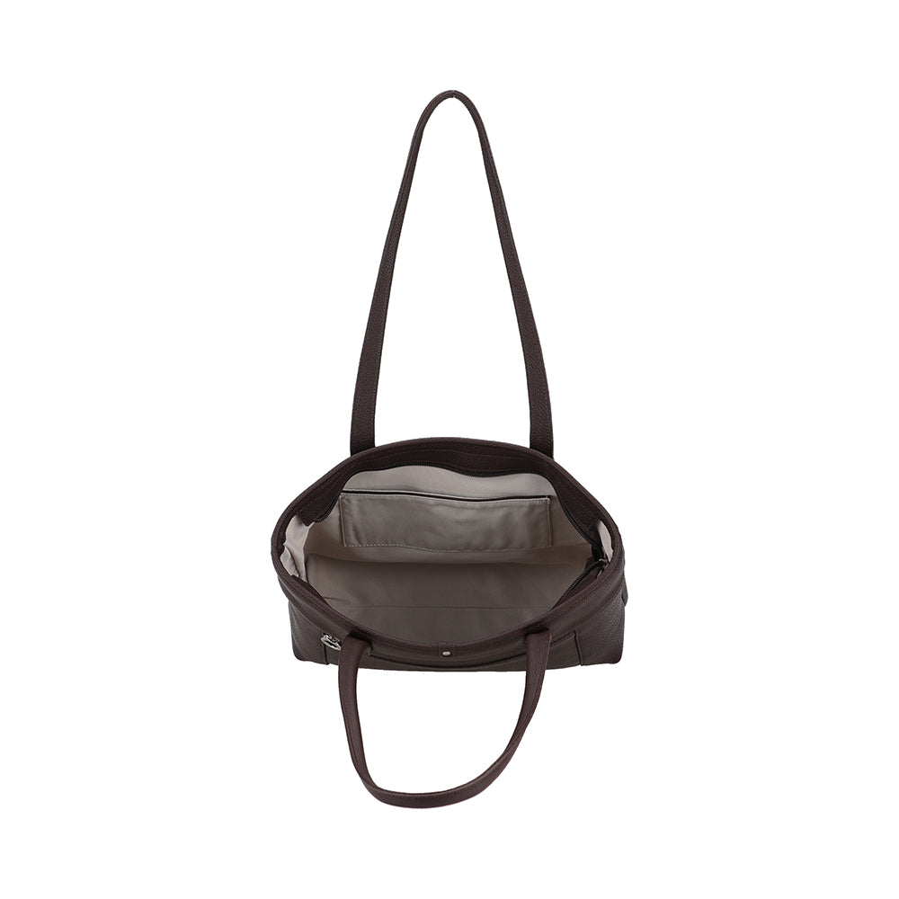 Medium Edith leather shopping bag