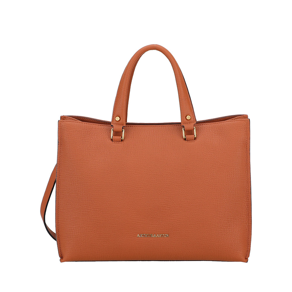 Large Nora leather handbag