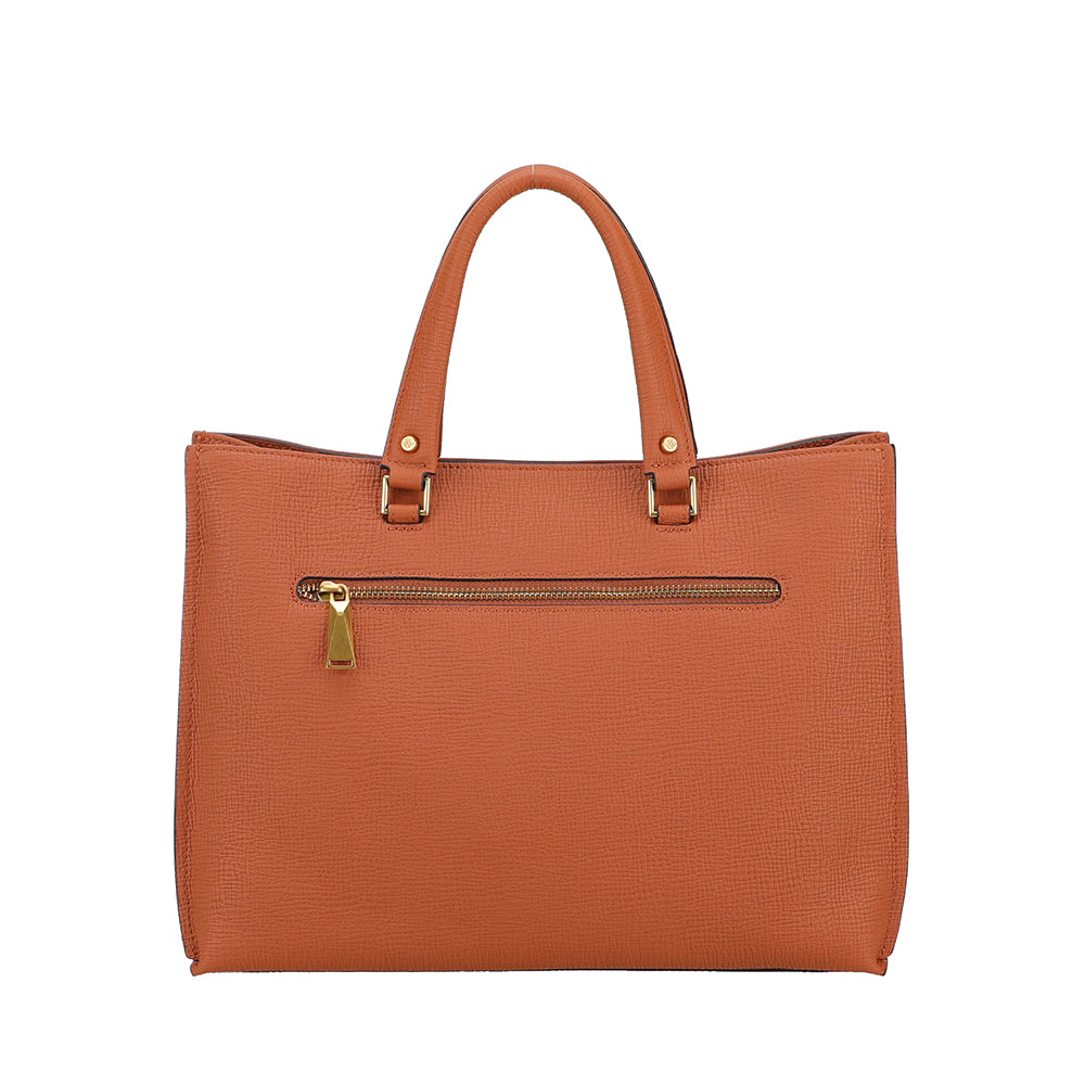 Large Nora leather handbag