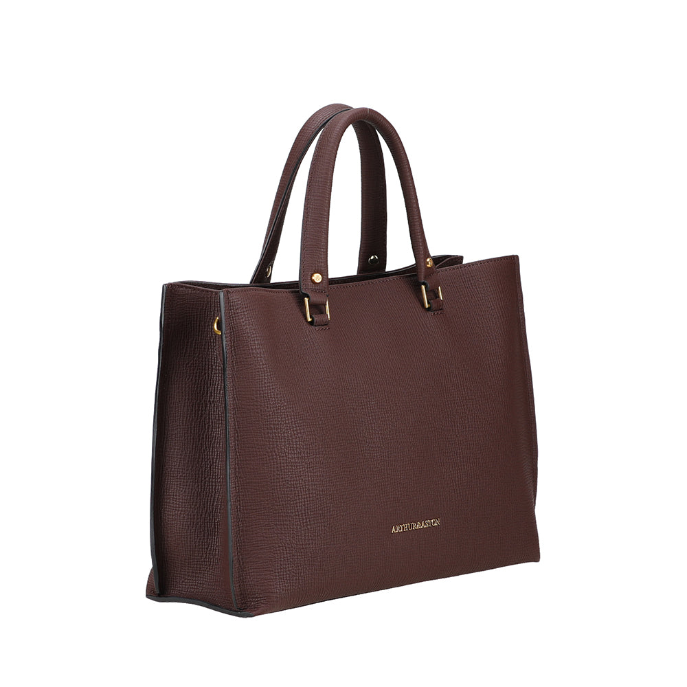 Large Nora leather handbag
