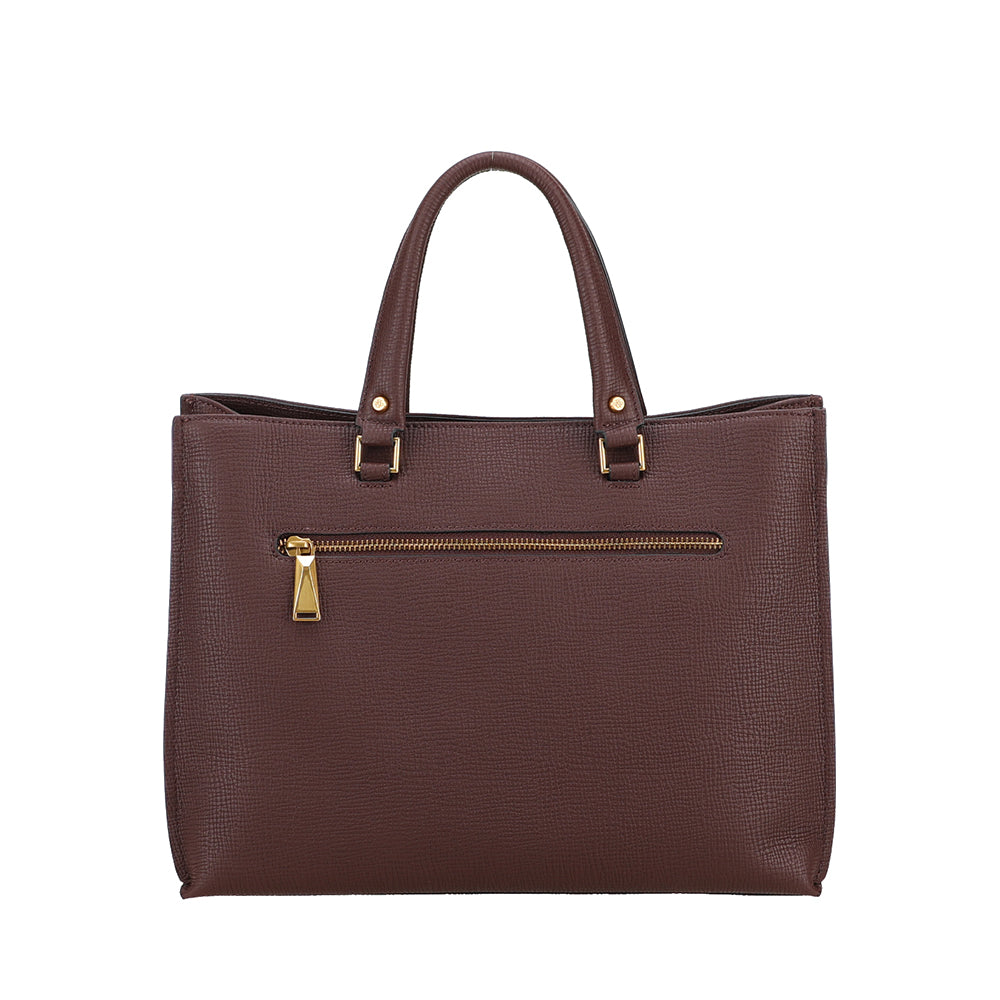 Large Nora leather handbag