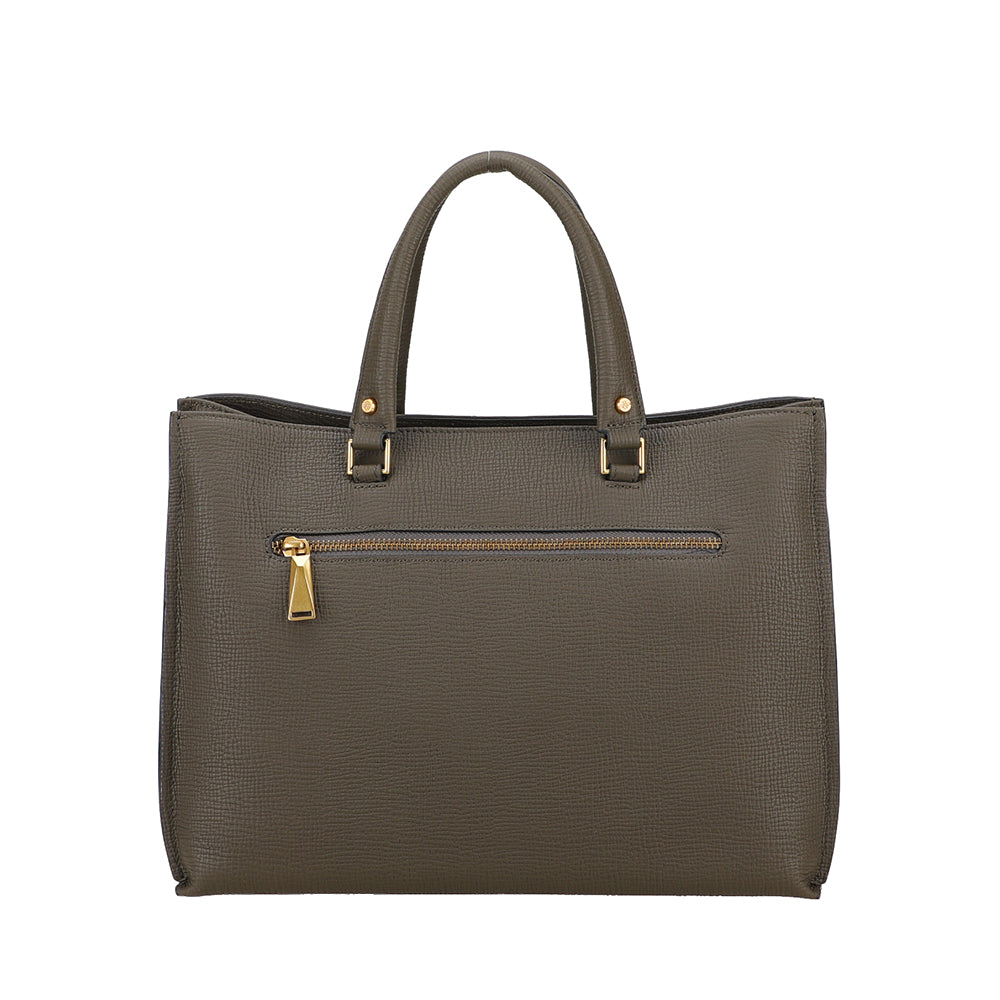Large Nora leather handbag