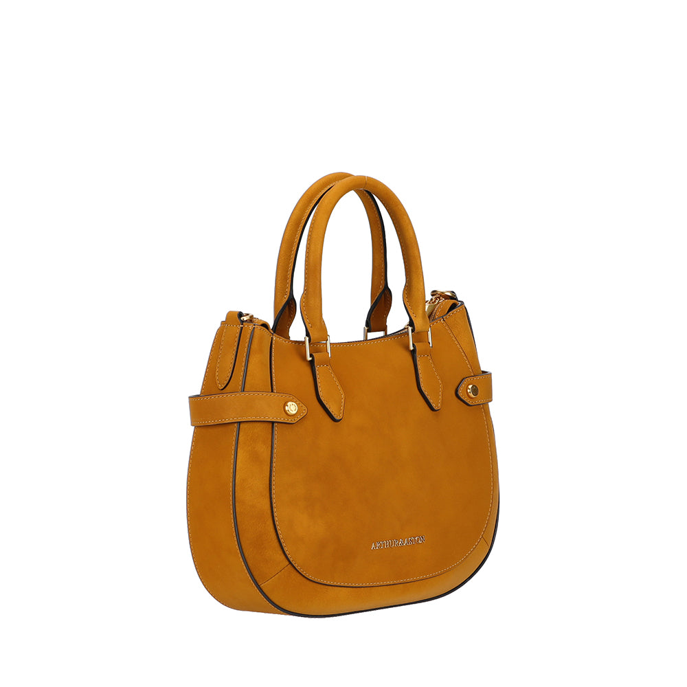 Sac à main croûte de cuir Madelena