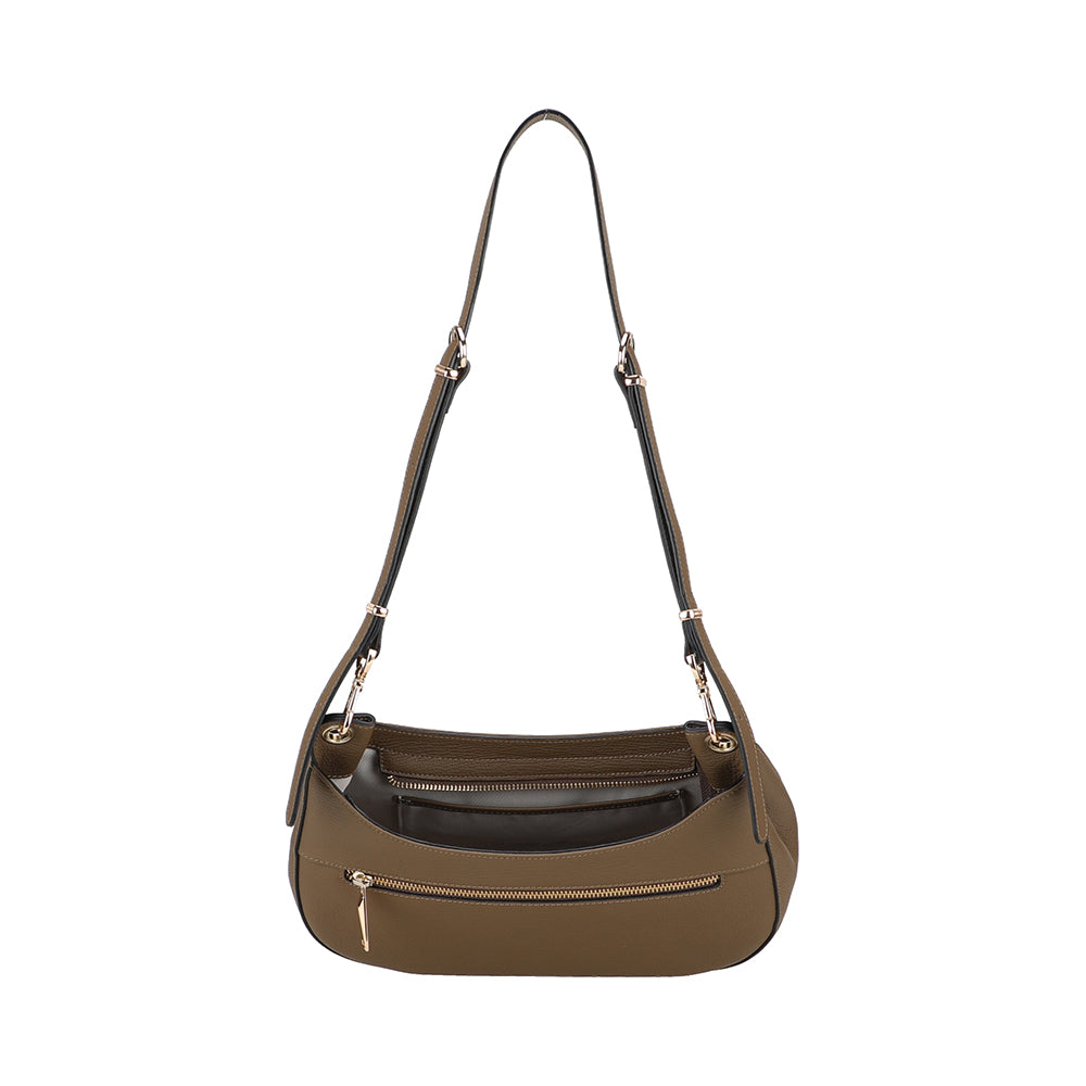 Sac épaule bandoulière Nora cuir