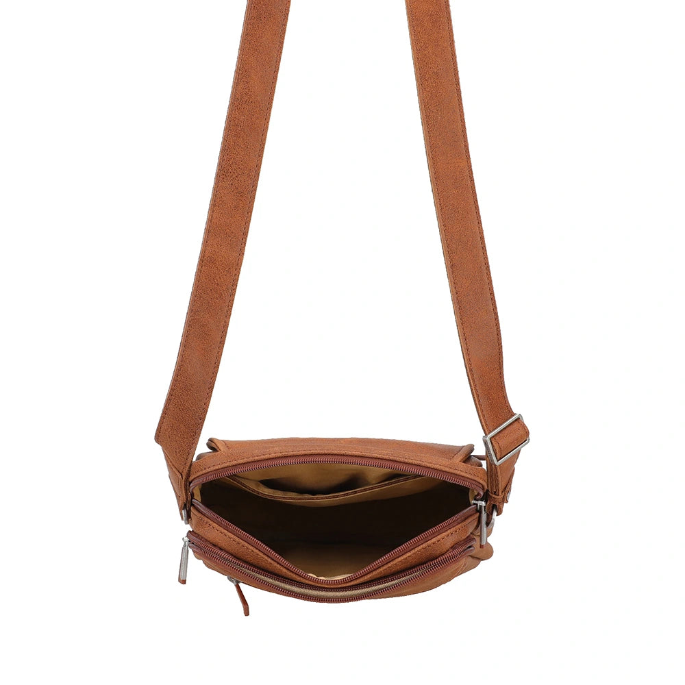 Owen XL Leather Crossbody Bag