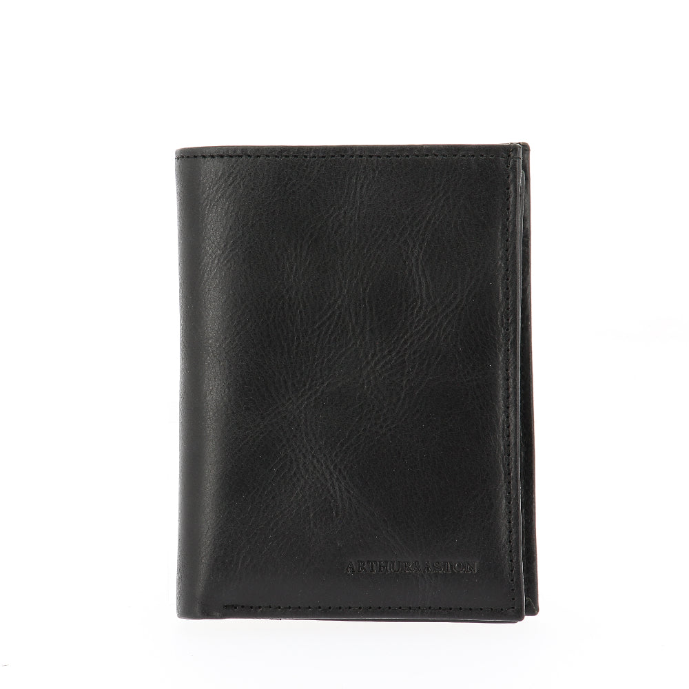 Portefeuille Rose en cuir