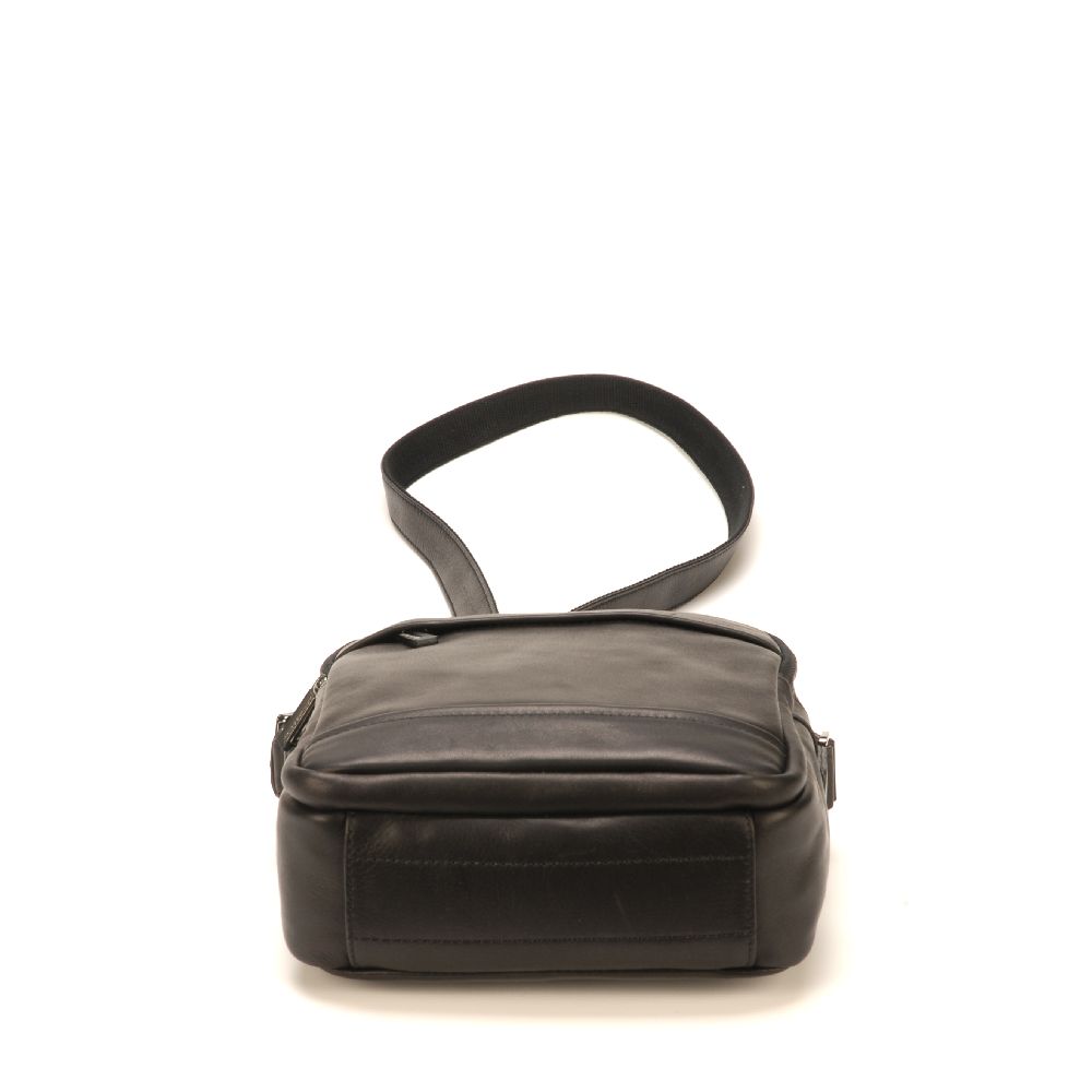 Sac travers Pablo en cuir plongé