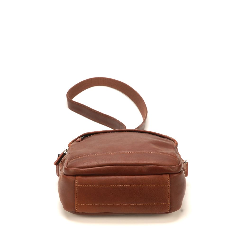 Sac travers Pablo en cuir plongé
