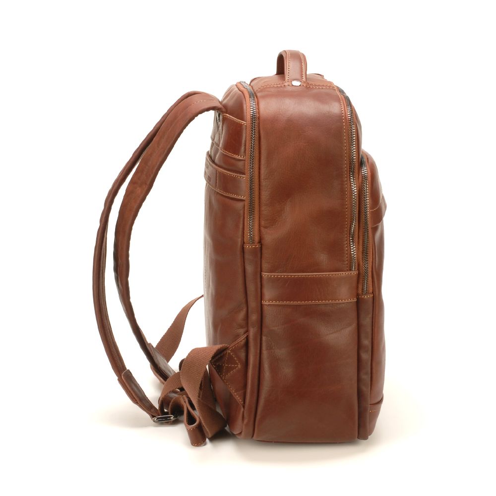 Pablo backpack in dipped leather