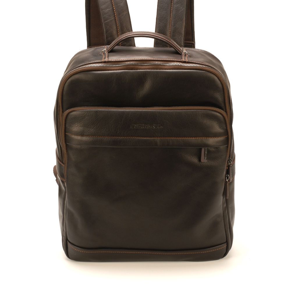 Pablo backpack in dipped leather