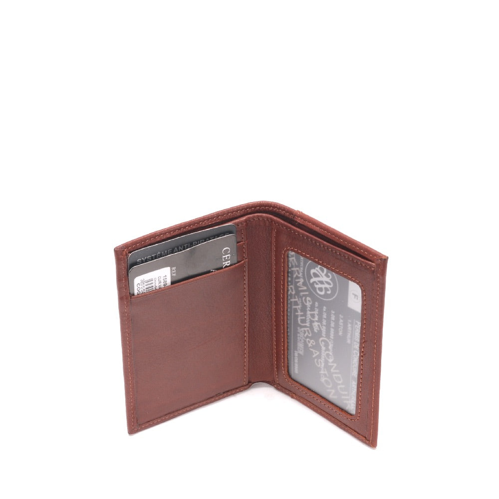 Porte-cartes Pablo cuir plongé