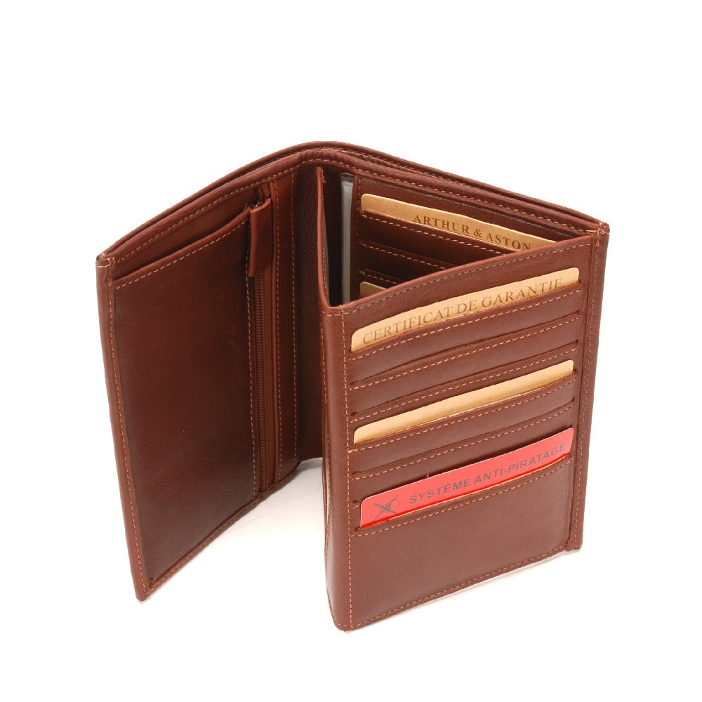 Portefeuille Pablo en cuir plongé