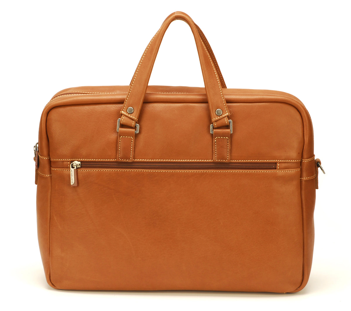 Large Johany leather briefcase