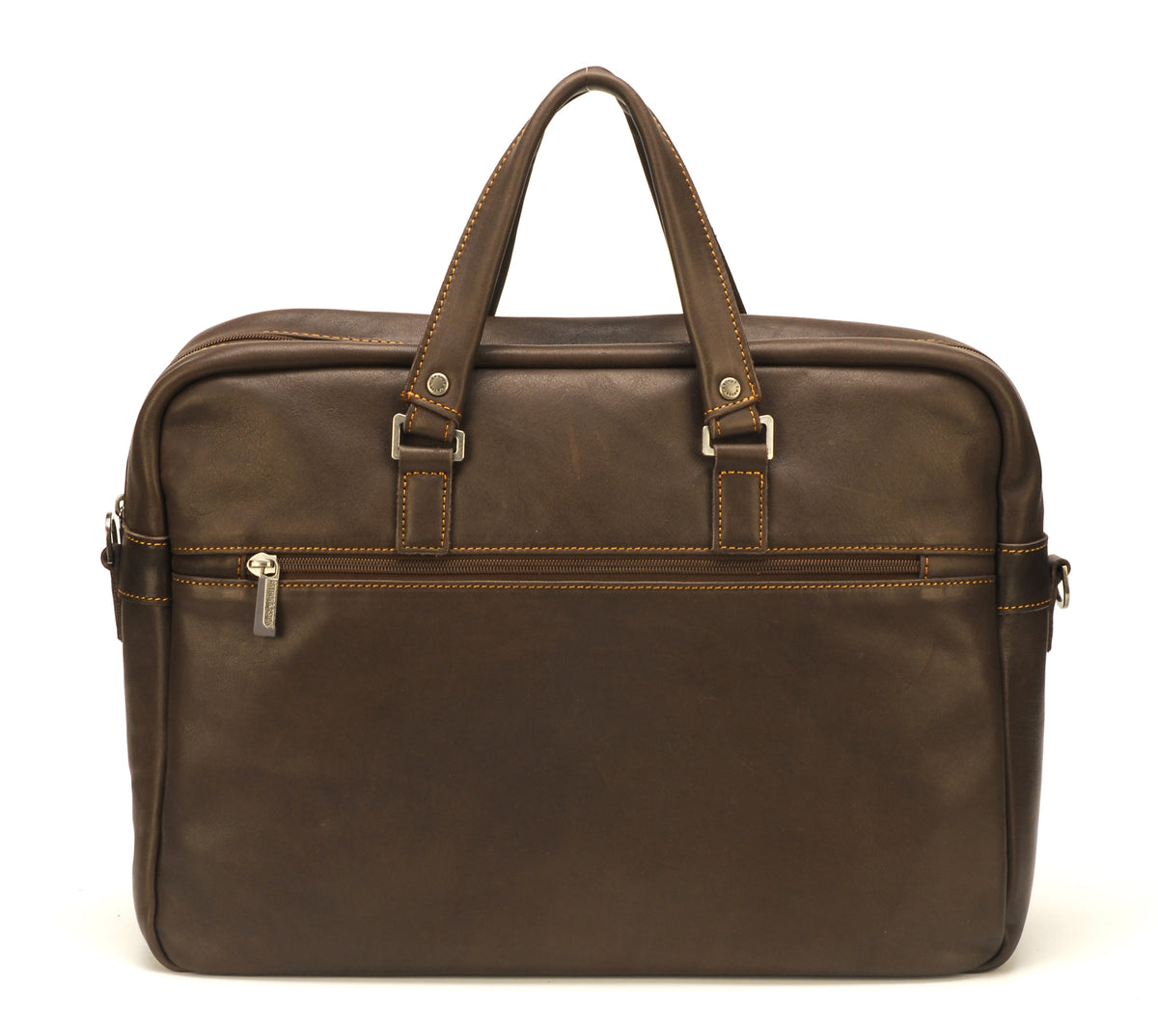 Large Johany leather briefcase
