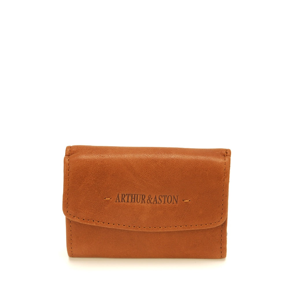 Porte-cartes dos à dos cuir Johany