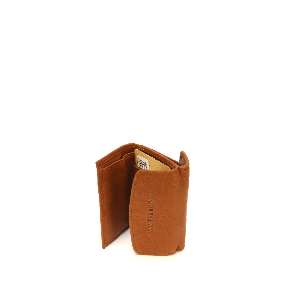 Porte-cartes dos à dos cuir Johany