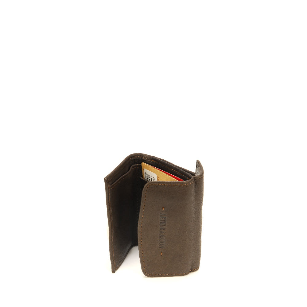 Porte-cartes dos à dos cuir Johany