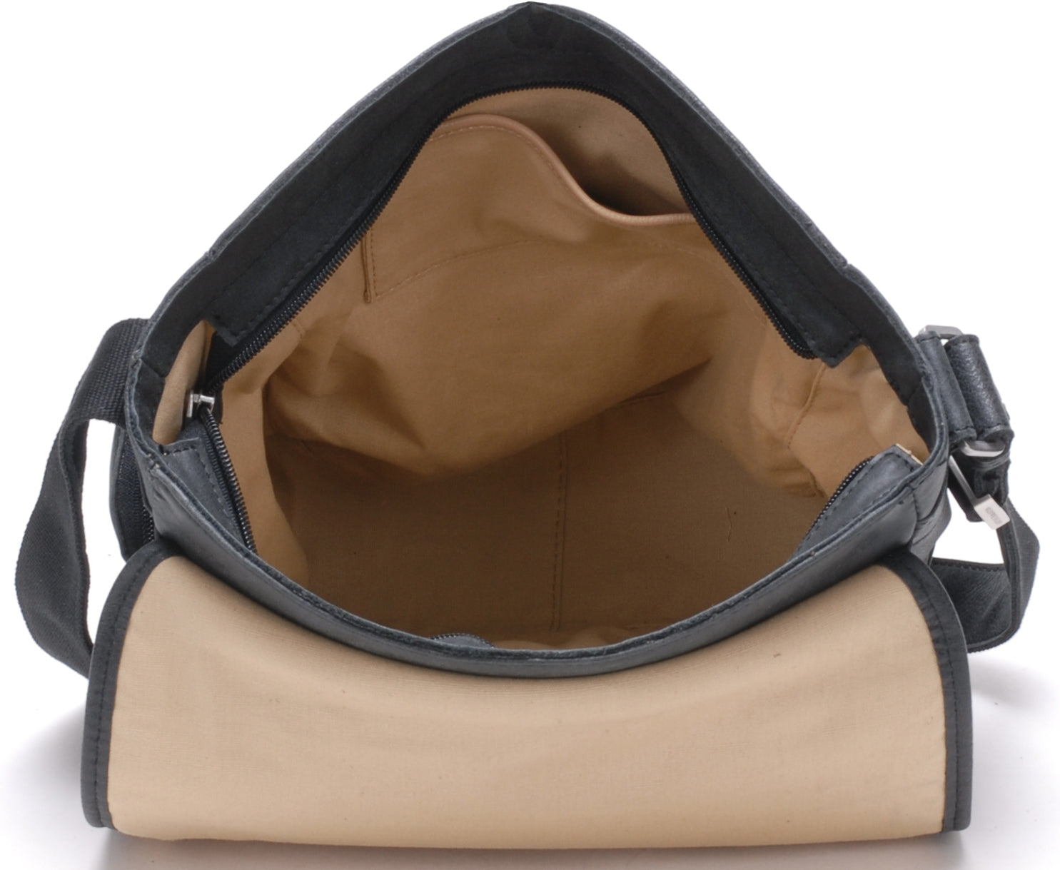 Cristiano destroyed leather crossbody bag