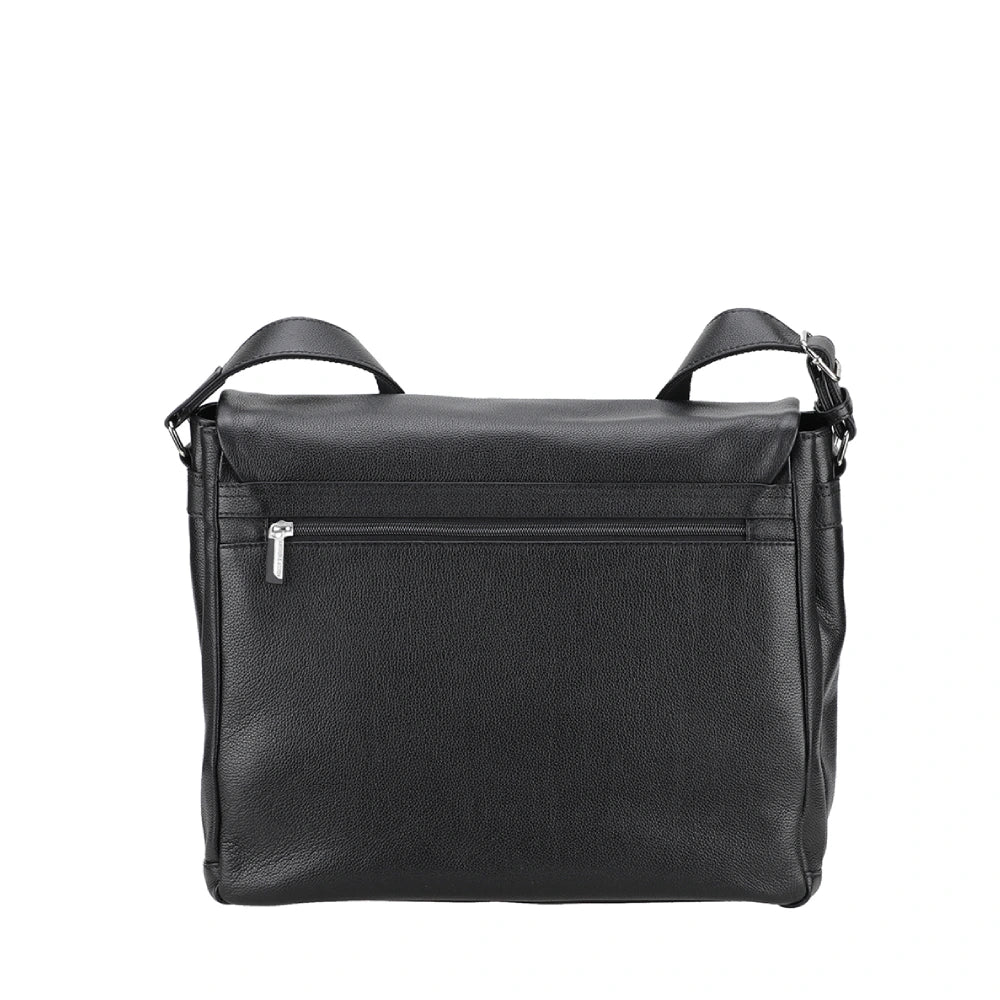 Dorian Small Leather Messenger Bag
