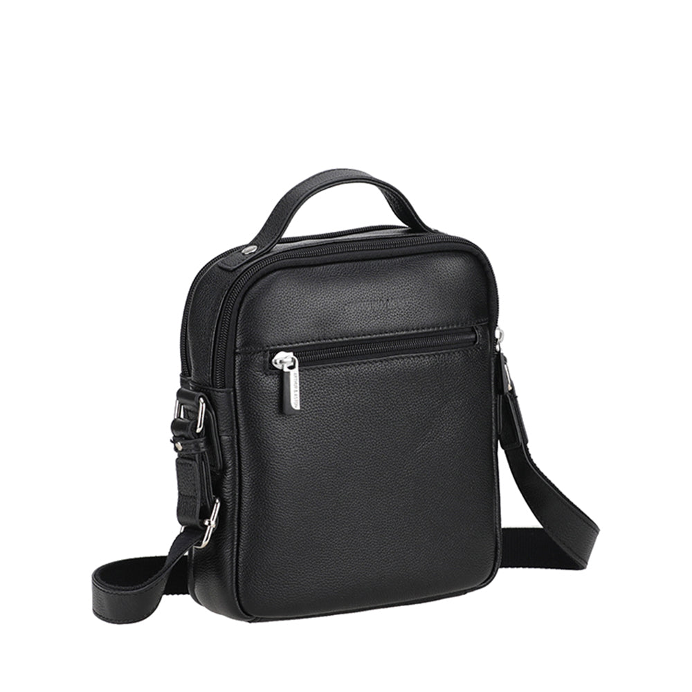 Dorian medium leather satchel