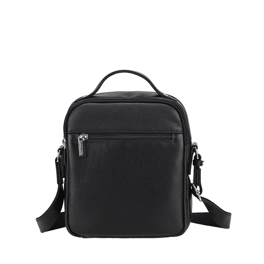 Dorian medium leather satchel