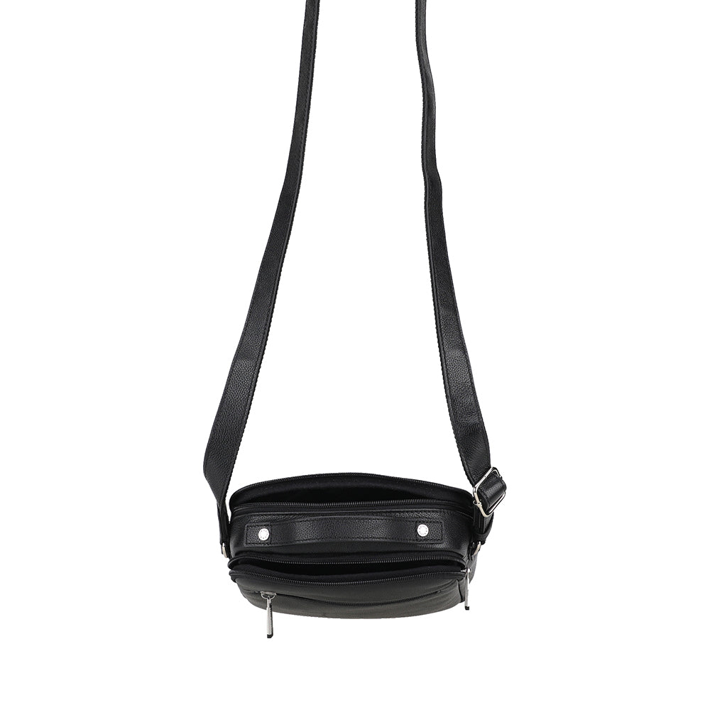 Dorian medium leather satchel