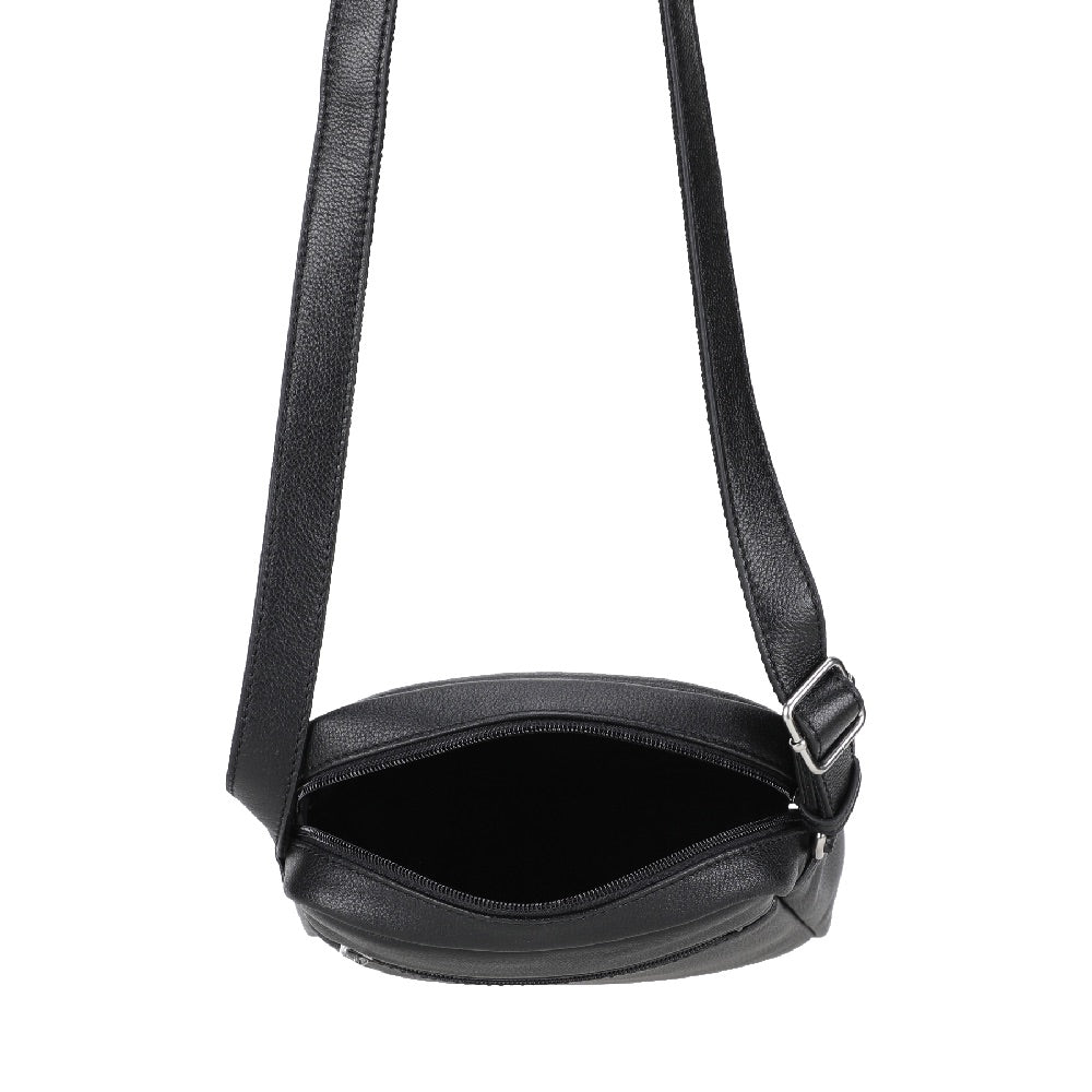 Sac travers grand modèle cuir Dorian