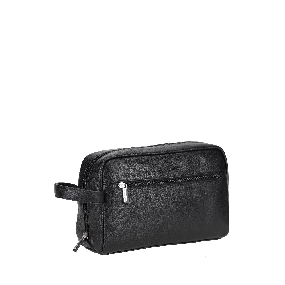 Dorian leather toiletry bag