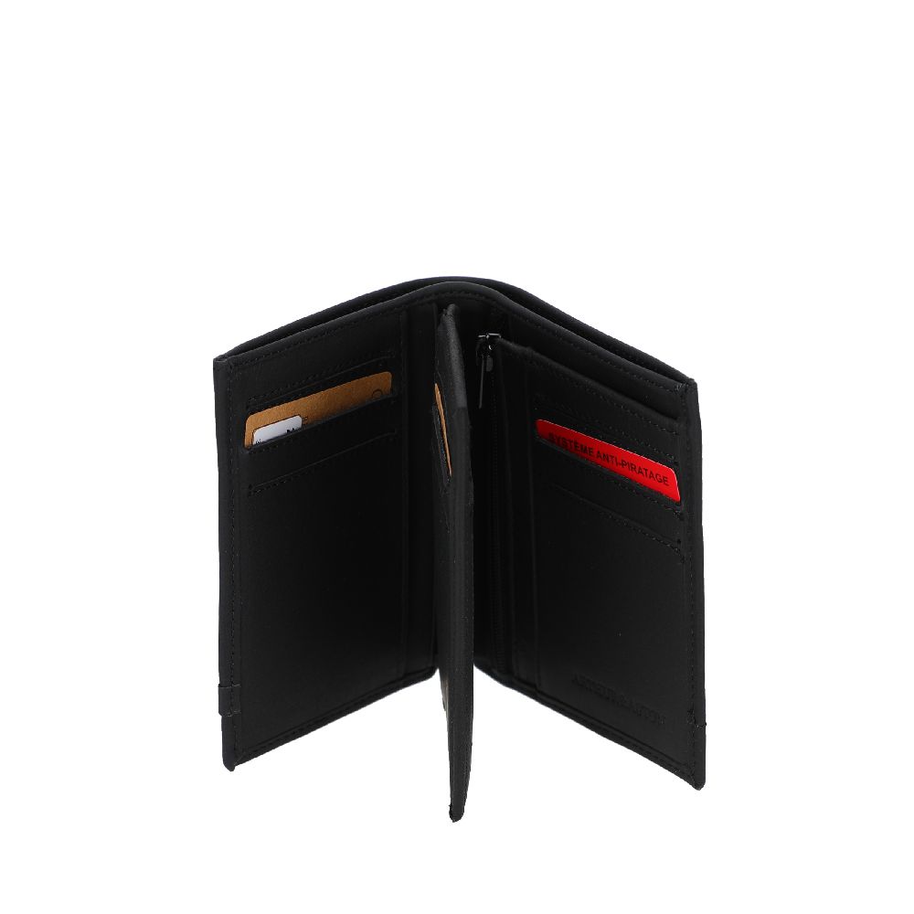 Portefeuille Cuir Néro