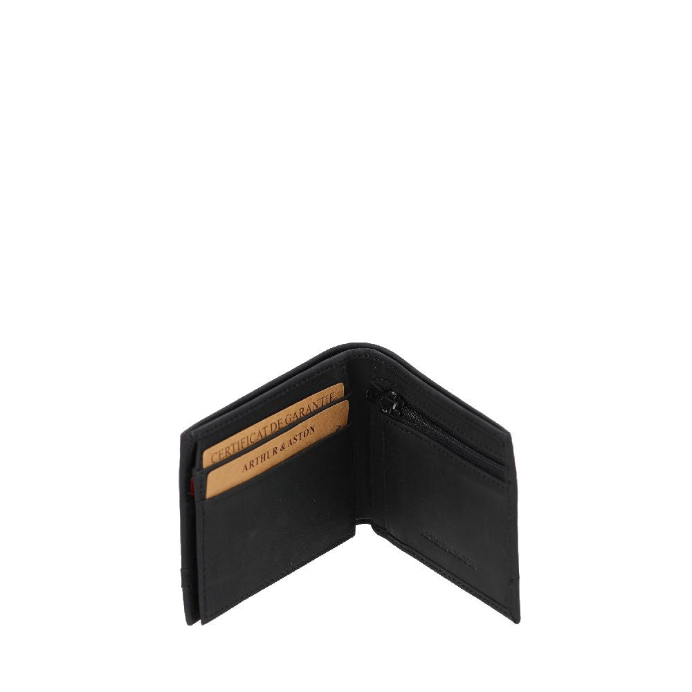 Italian Leather Wallet Nero