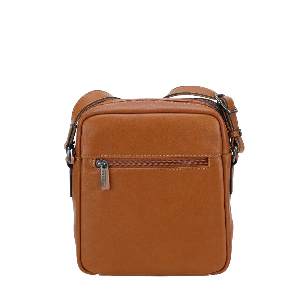 Leon Leather Crossbody Bag