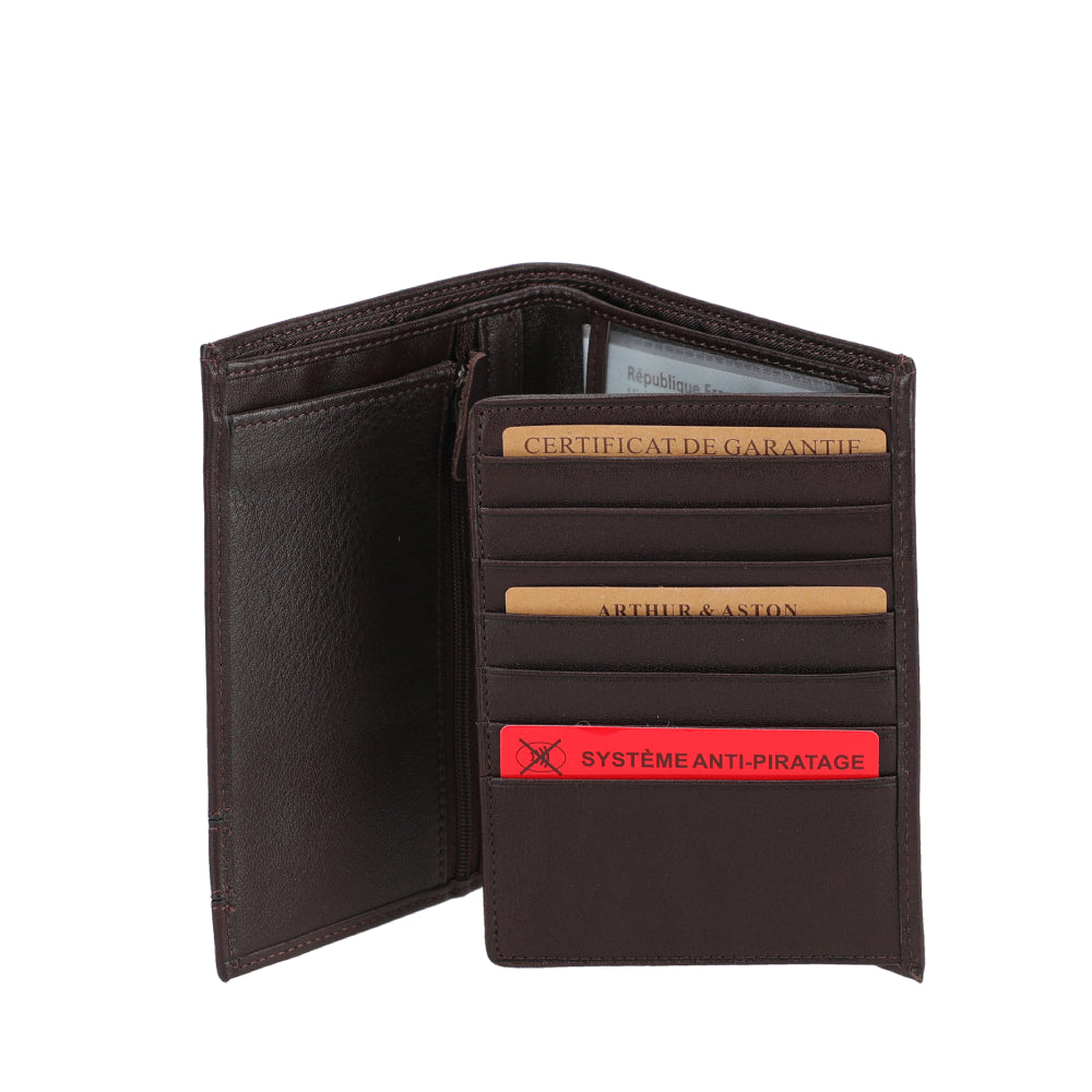 Leon leather wallet
