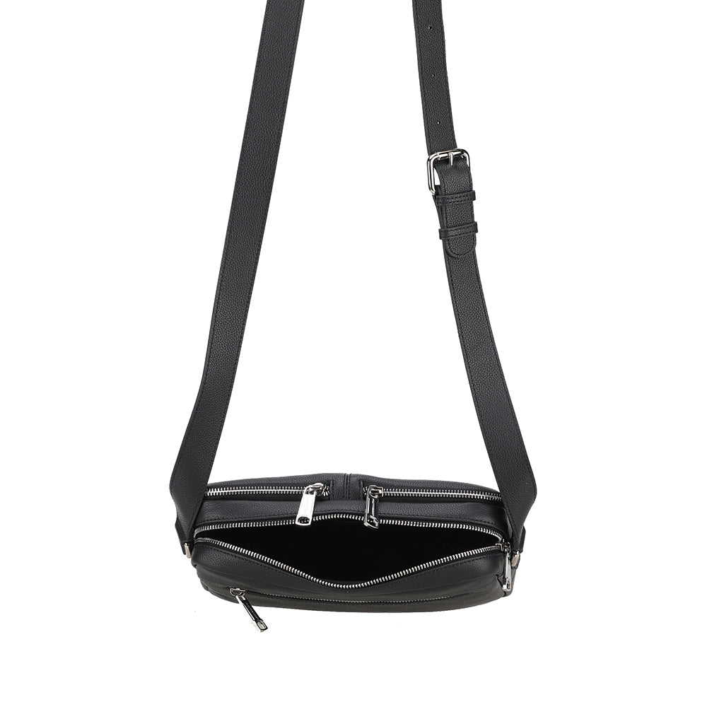 Small Leather Messenger Bag Gael 