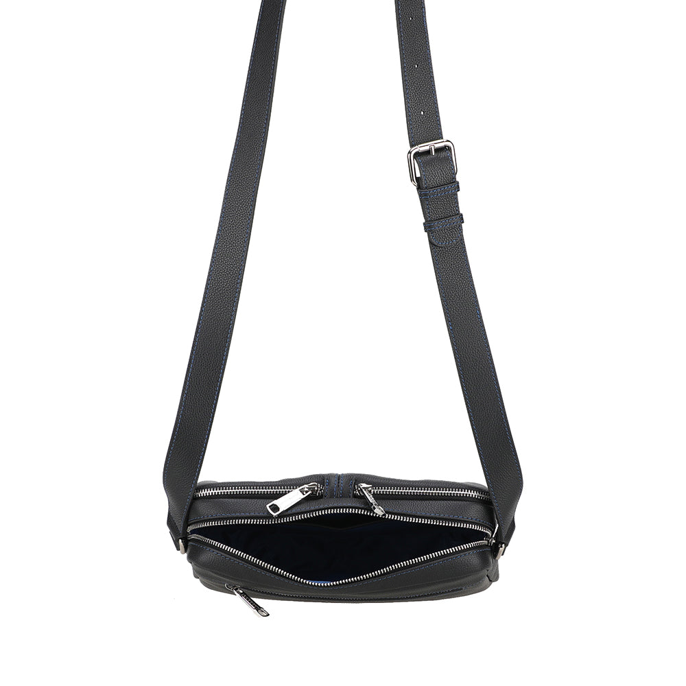 Small Leather Messenger Bag Gael 