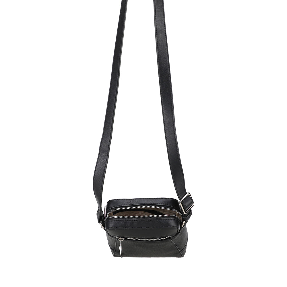 José Leather Crossbody Bag