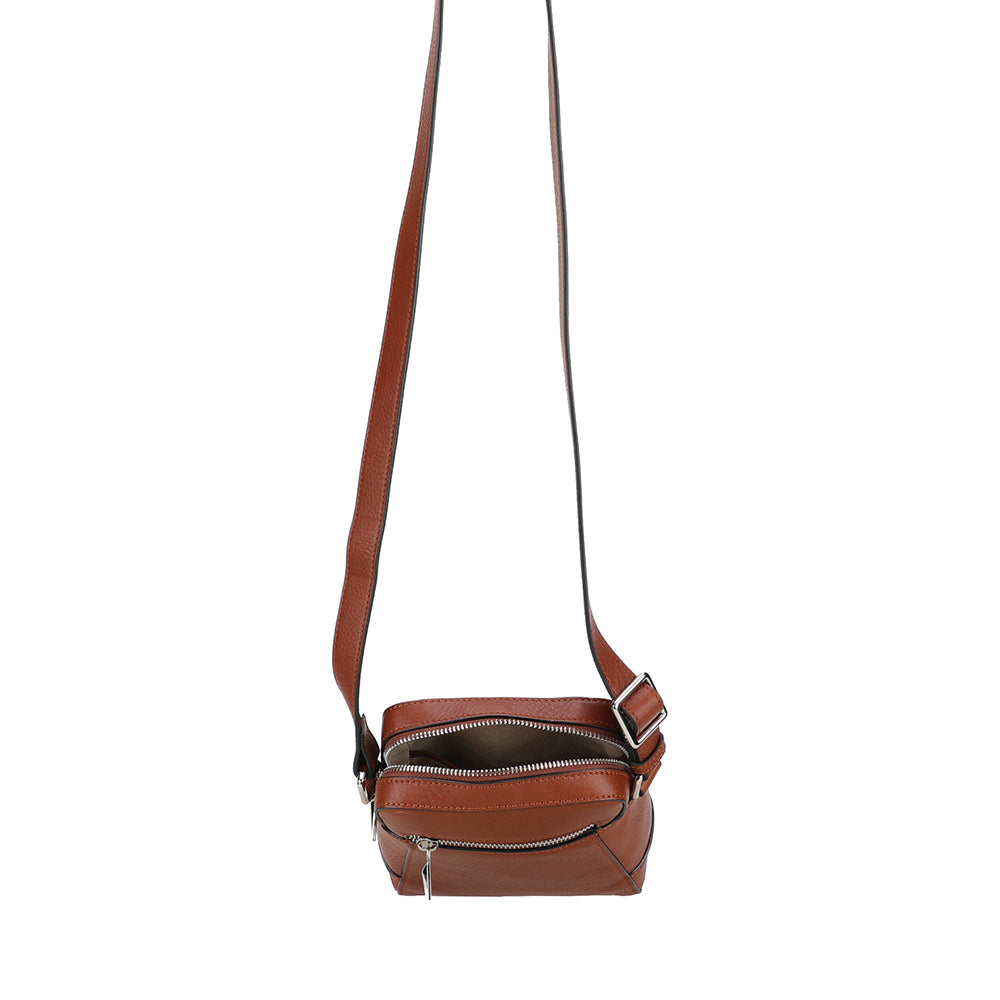 José Leather Crossbody Bag