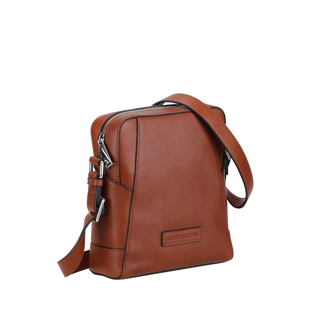 Large José Leather Crossbody Bag