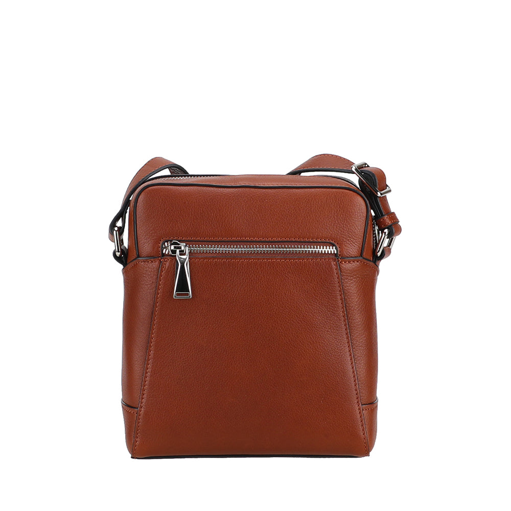 Large José Leather Crossbody Bag