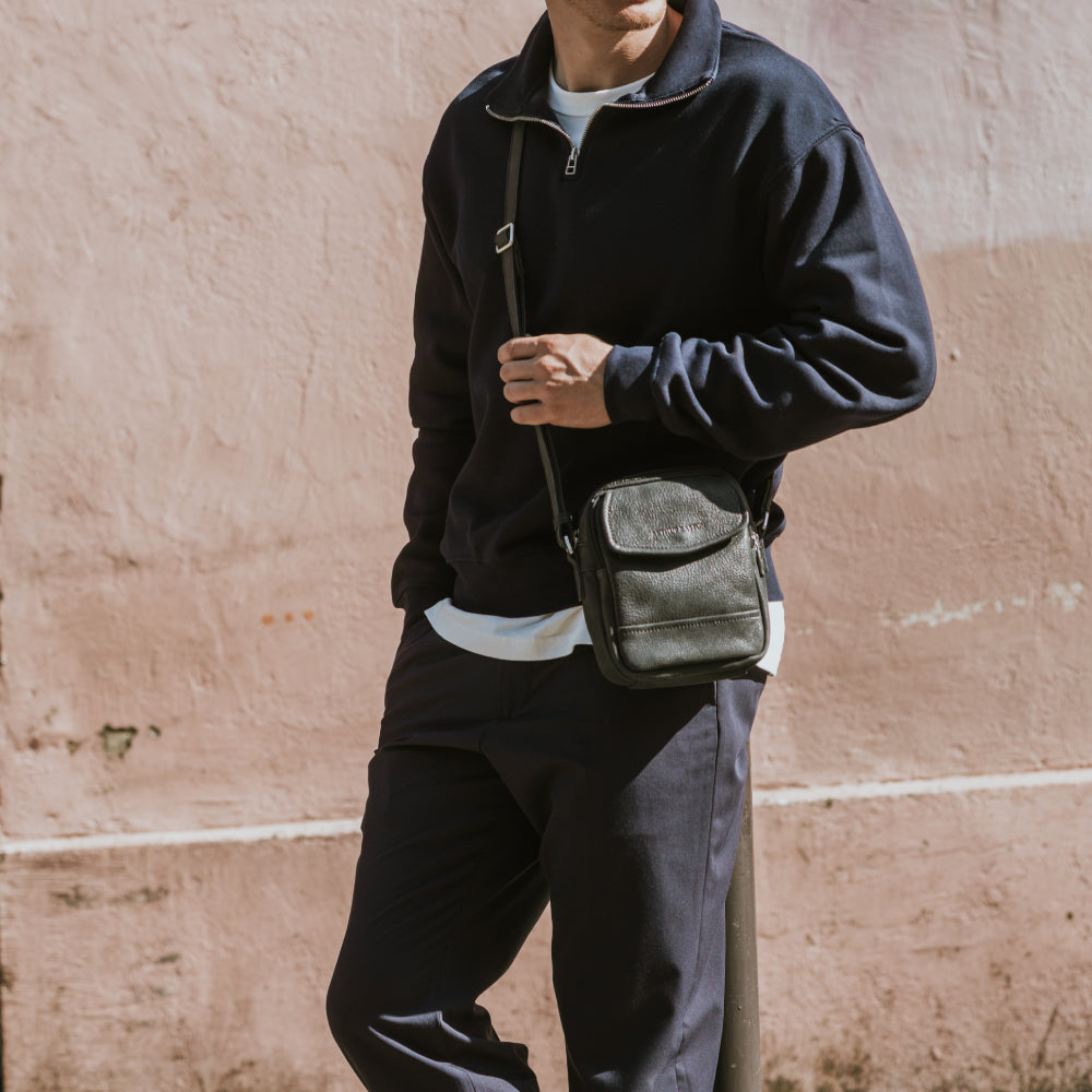 Sac travers M Owen Cuir