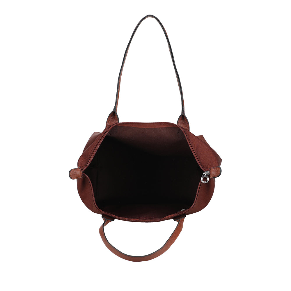 Large Louise tote bag in polyester
