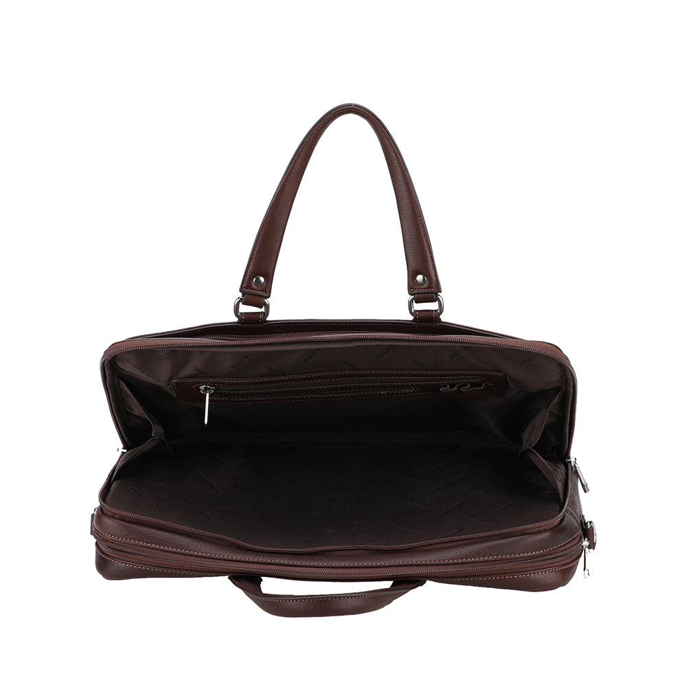 Porte documents double compartiment Ange Cuir