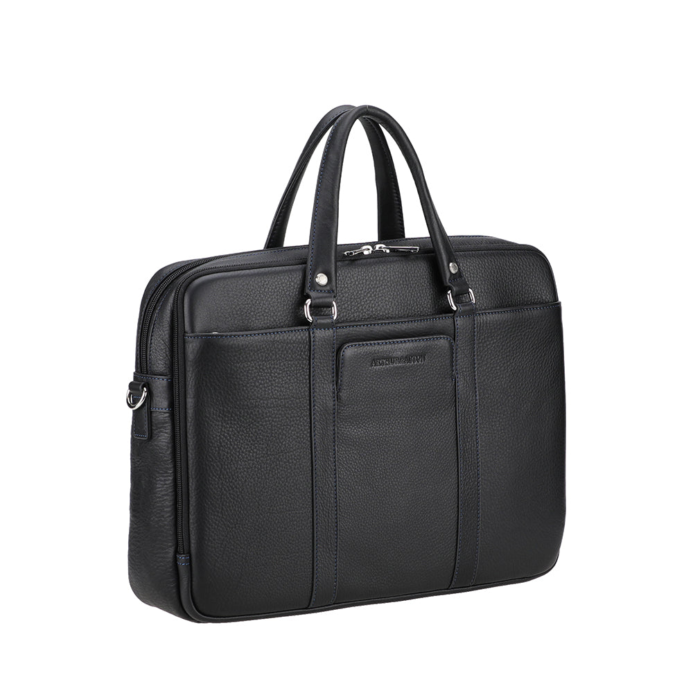 Porte documents double compartiment Ange Cuir